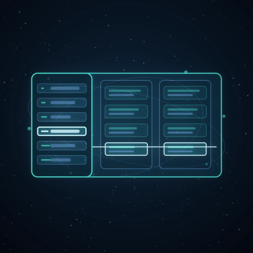 Jump through a long AI chat by question
