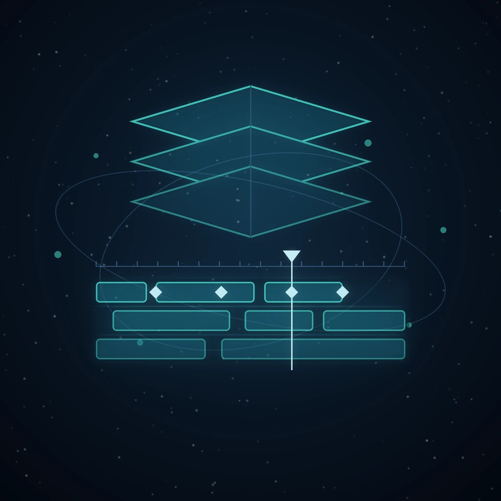 Layers, keyframes and a real timeline — in the browser