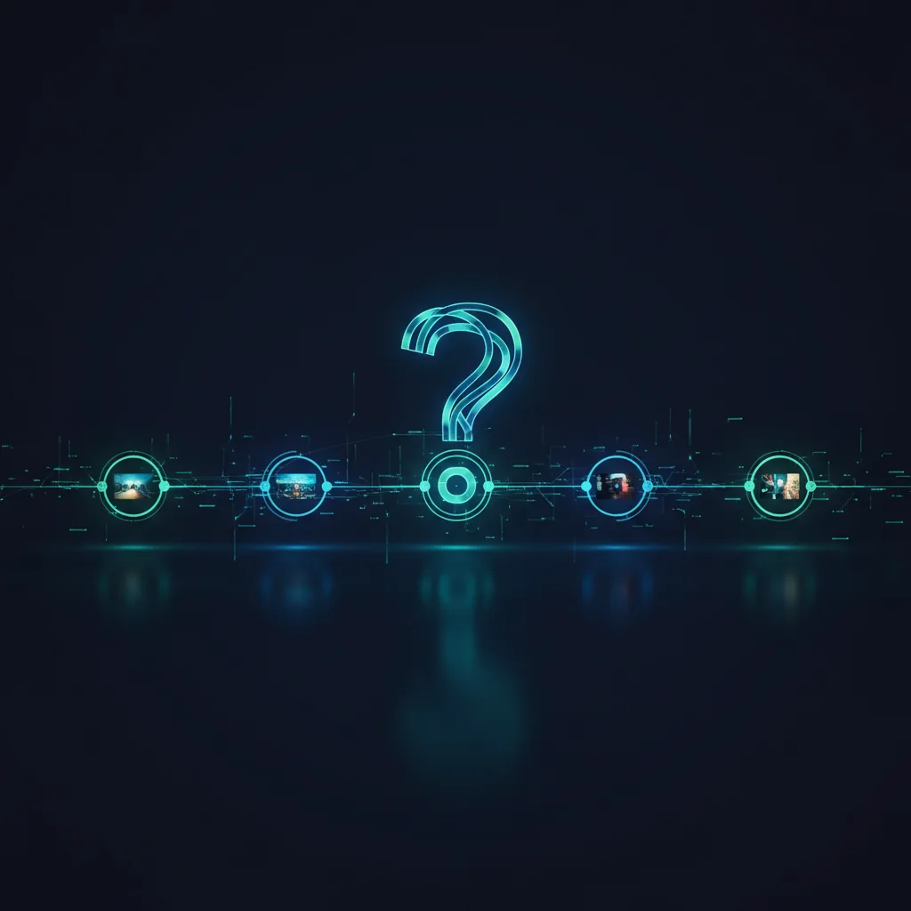 Asking questions about a video, frame by frame